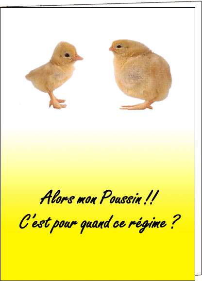 C PAS LUI QUI DOIT FAIRE UN REGIME ....BON